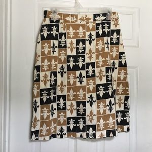 Trashy Diva Grand Fleur pencil skirt sz 12